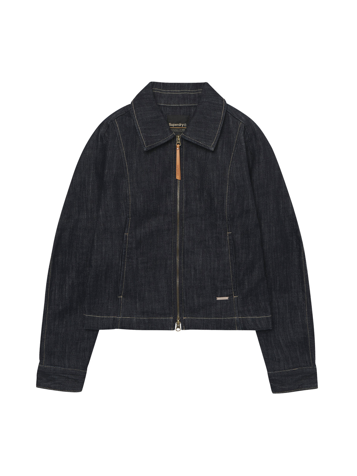 Denim Zip Up Jacket