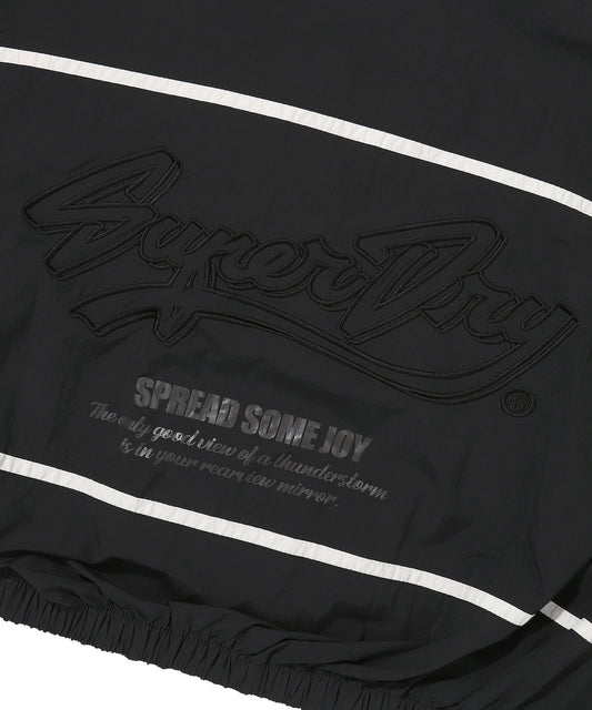 W Nylon Crop Flight Jacket 2