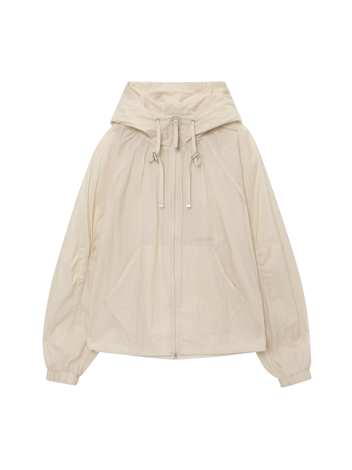 Shirring Wind Jacket