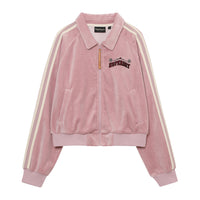 W Velour Track Jacket