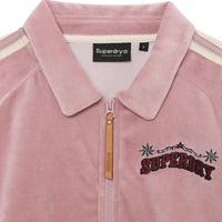 W Velour Track Jacket