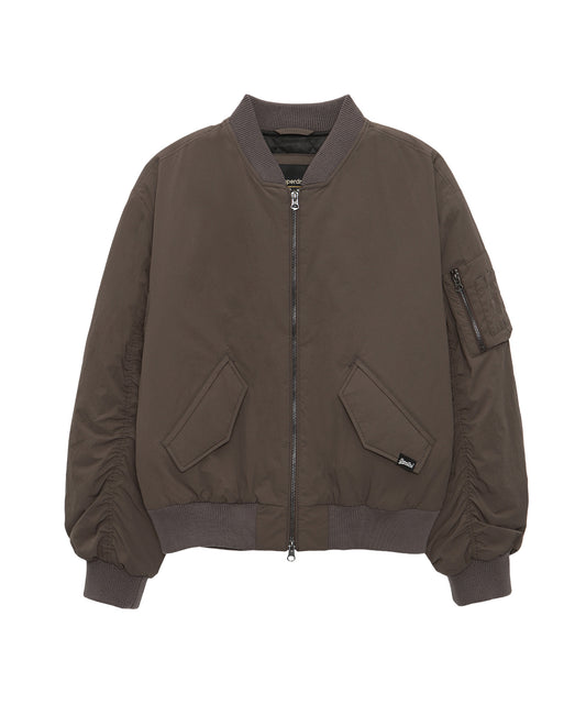 W Nylon Bomber Jacket