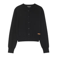 W Roundneck Kint Cardigan