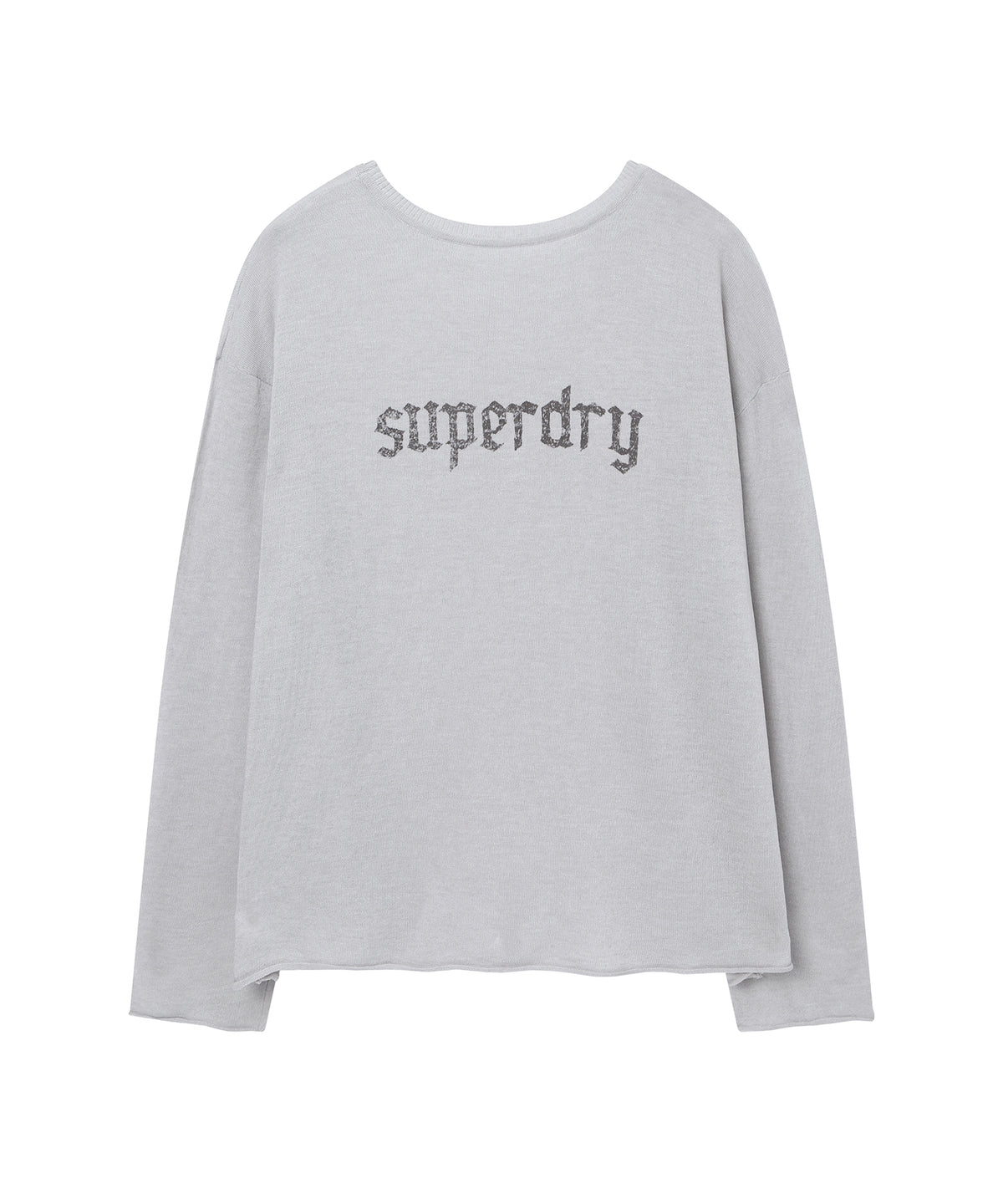 W Linen Knit Long Sleeve