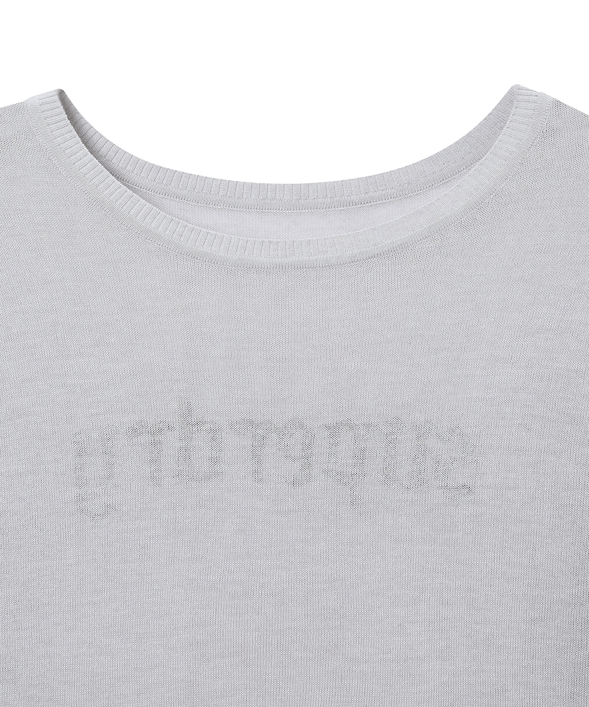 W Linen Knit Long Sleeve
