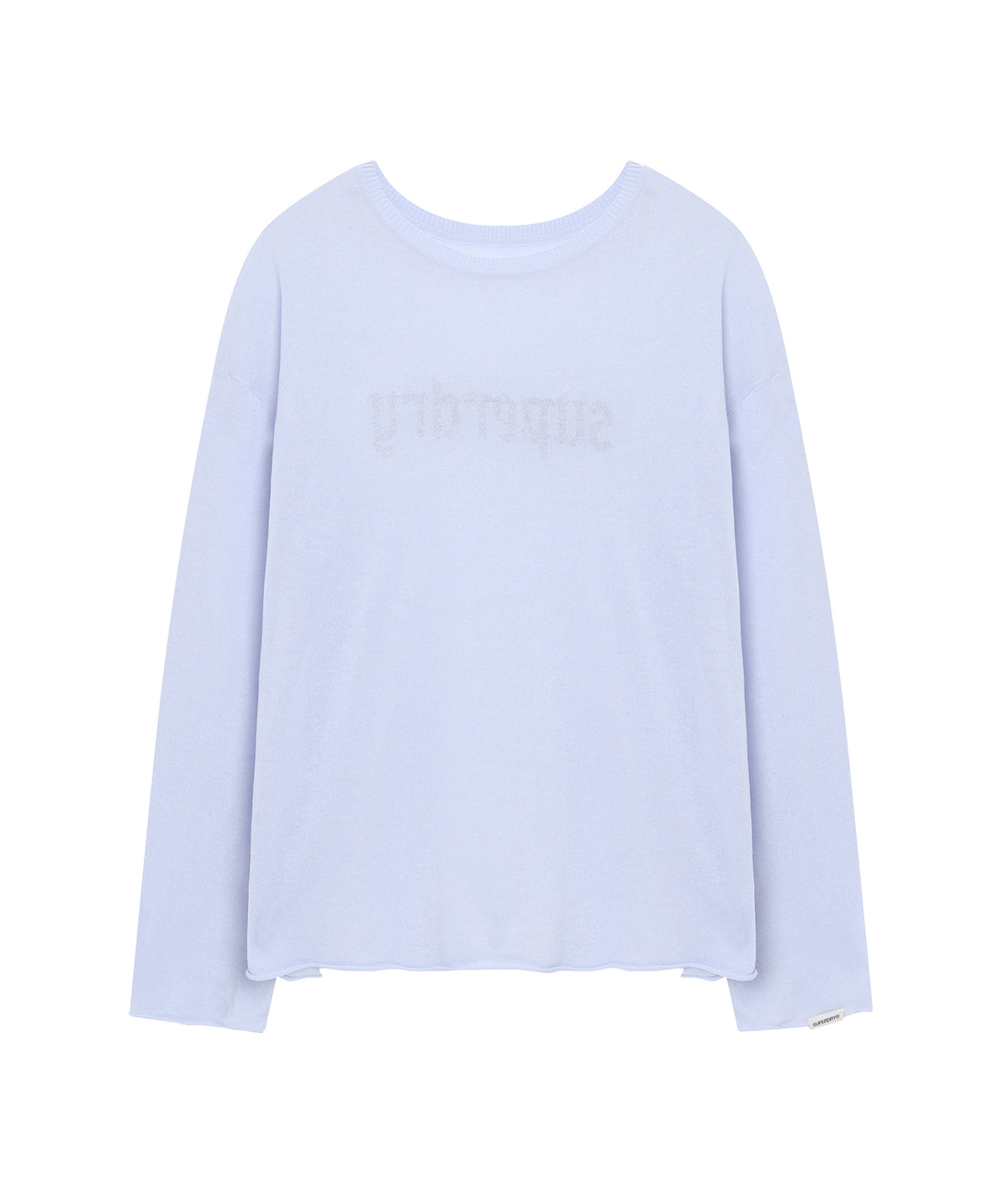 W Linen Knit Long Sleeve