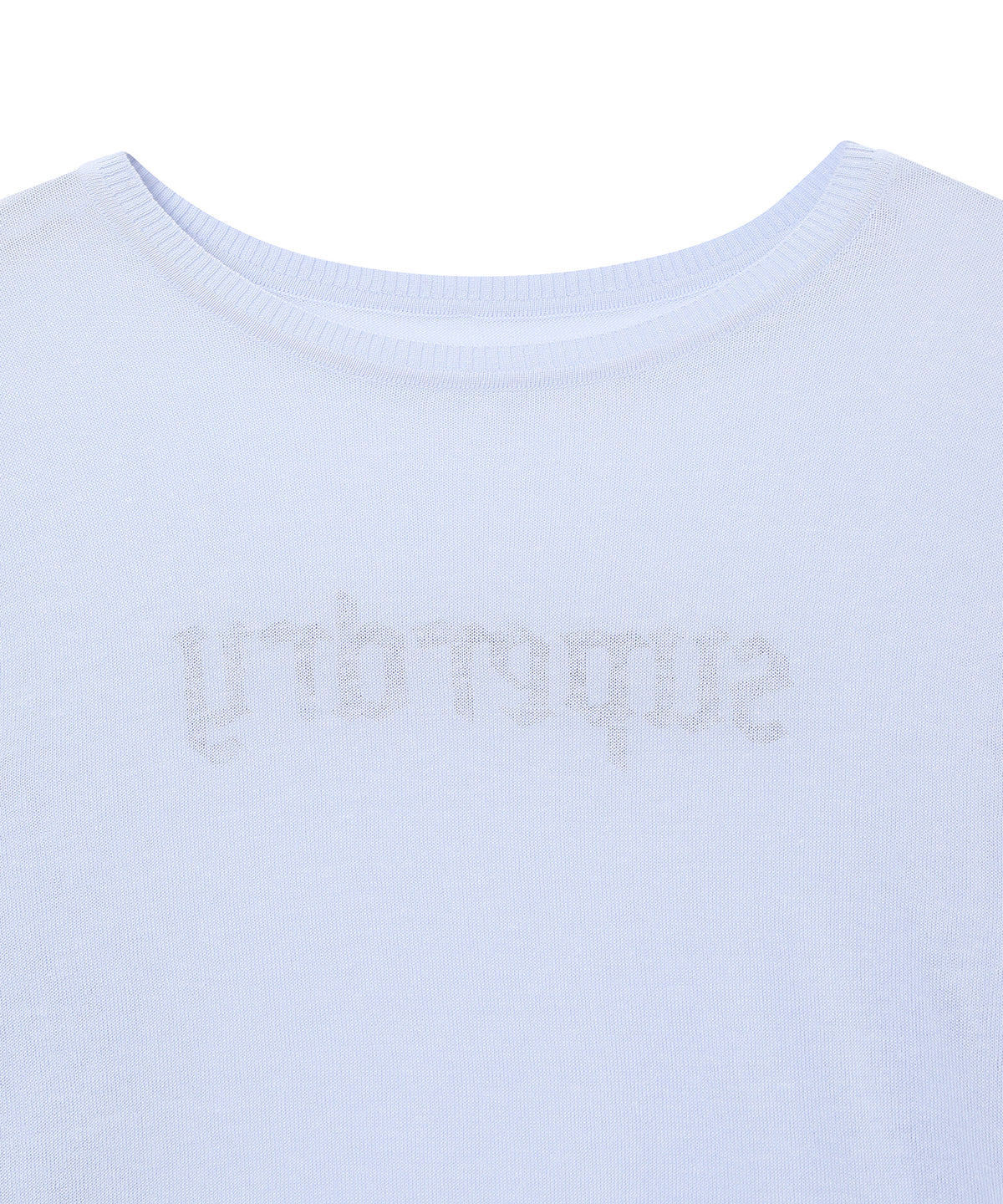 W Linen Knit Long Sleeve