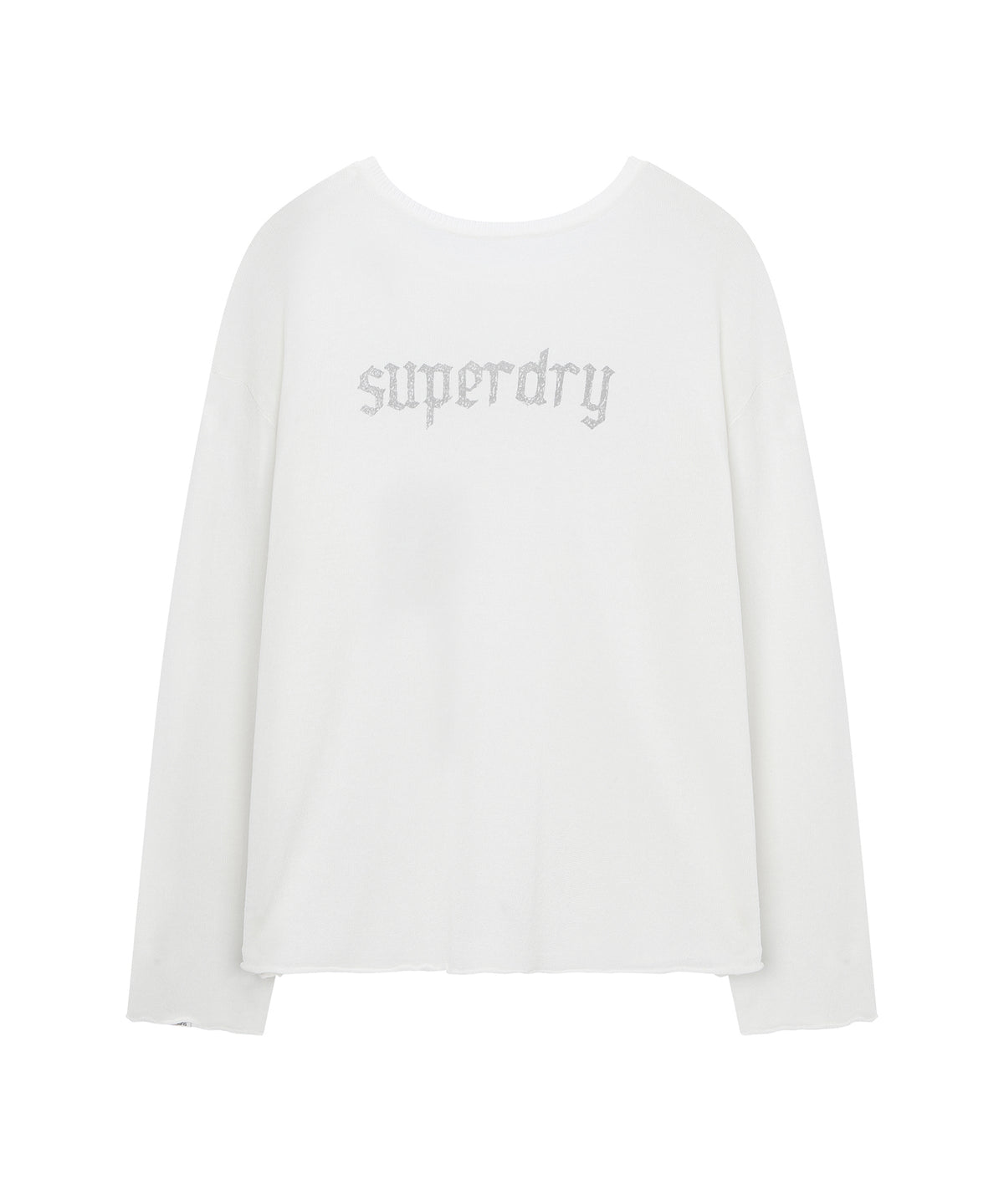 W Linen Knit Long Sleeve