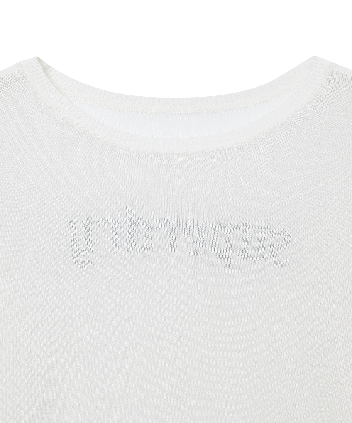 W Linen Knit Long Sleeve
