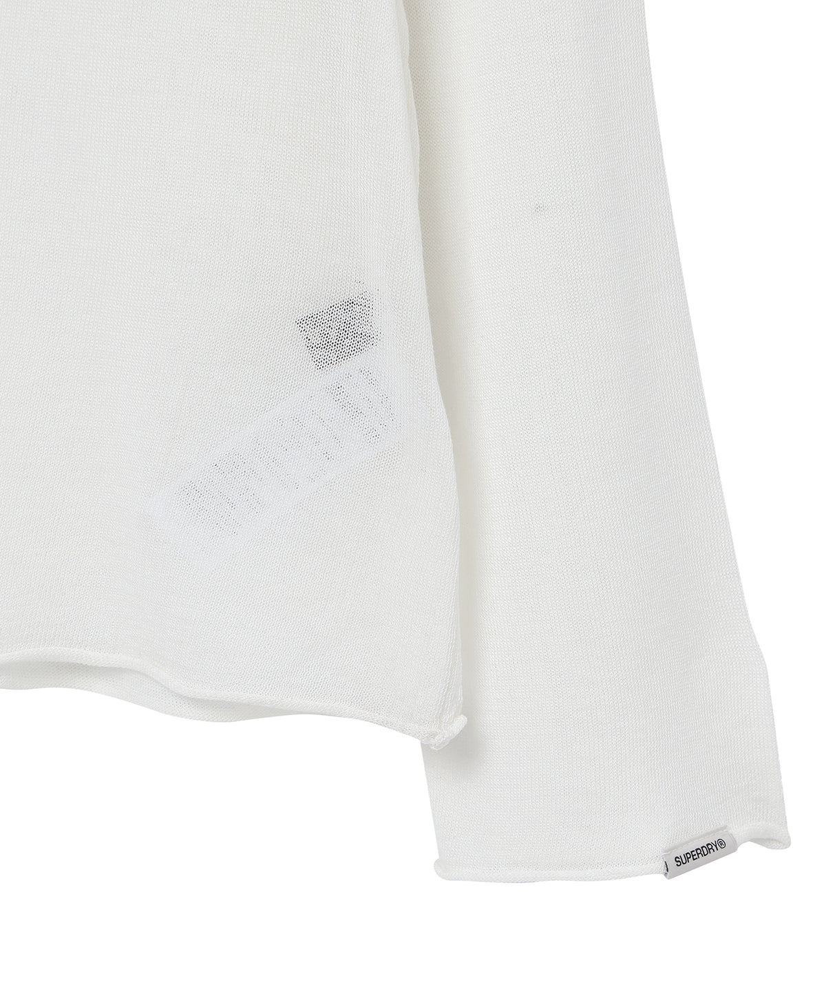 W Linen Knit Long Sleeve