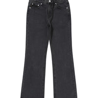 W Lowrise Boots-Cut Denim Pants