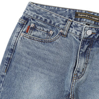 W Lowrise Boots-Cut Denim Pants