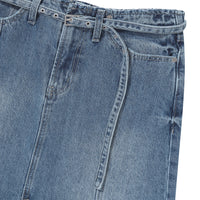 W A Line Denim Maxi Skirt - M/Indigo