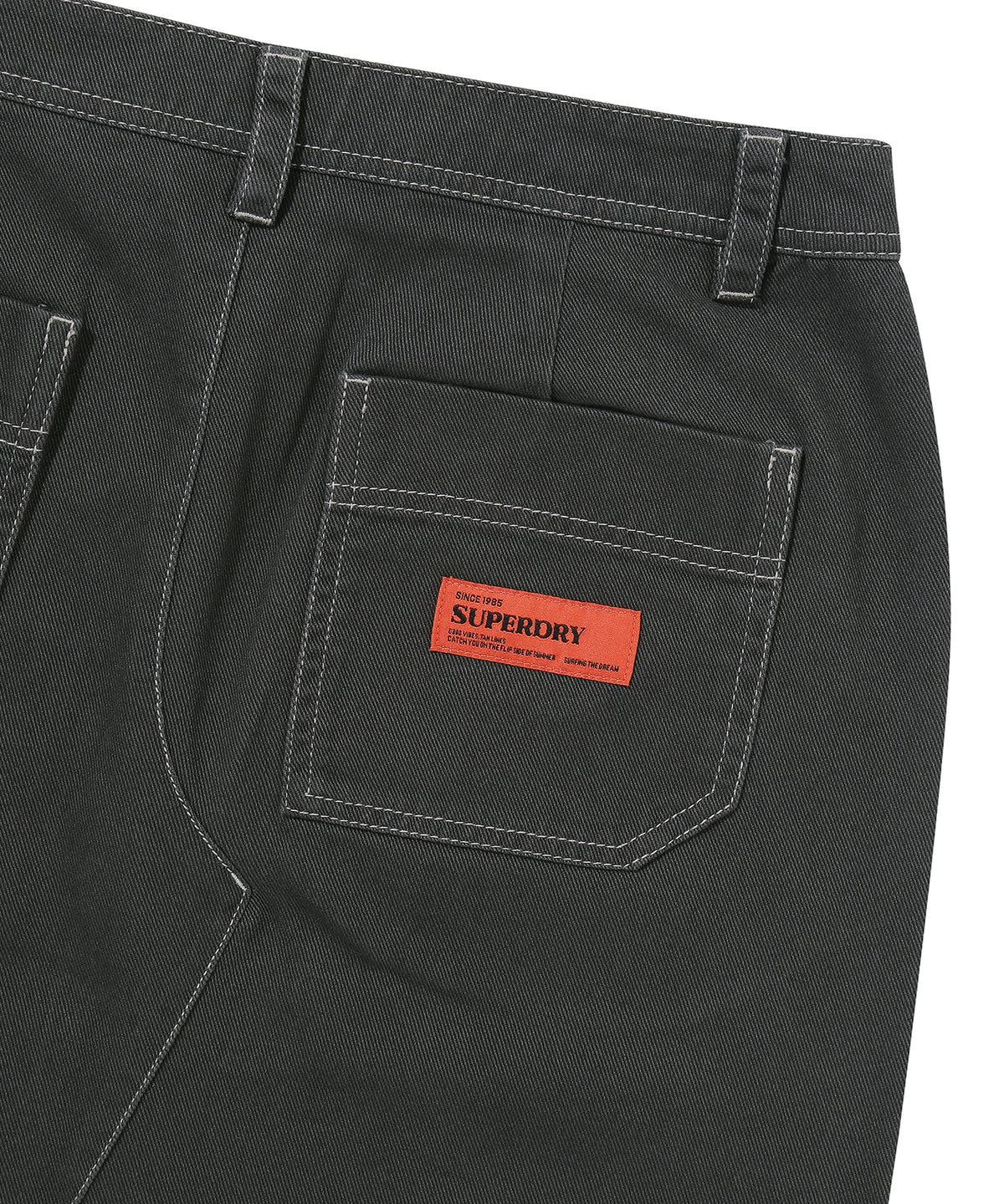 W Long Capenter Skirt - Charcoal