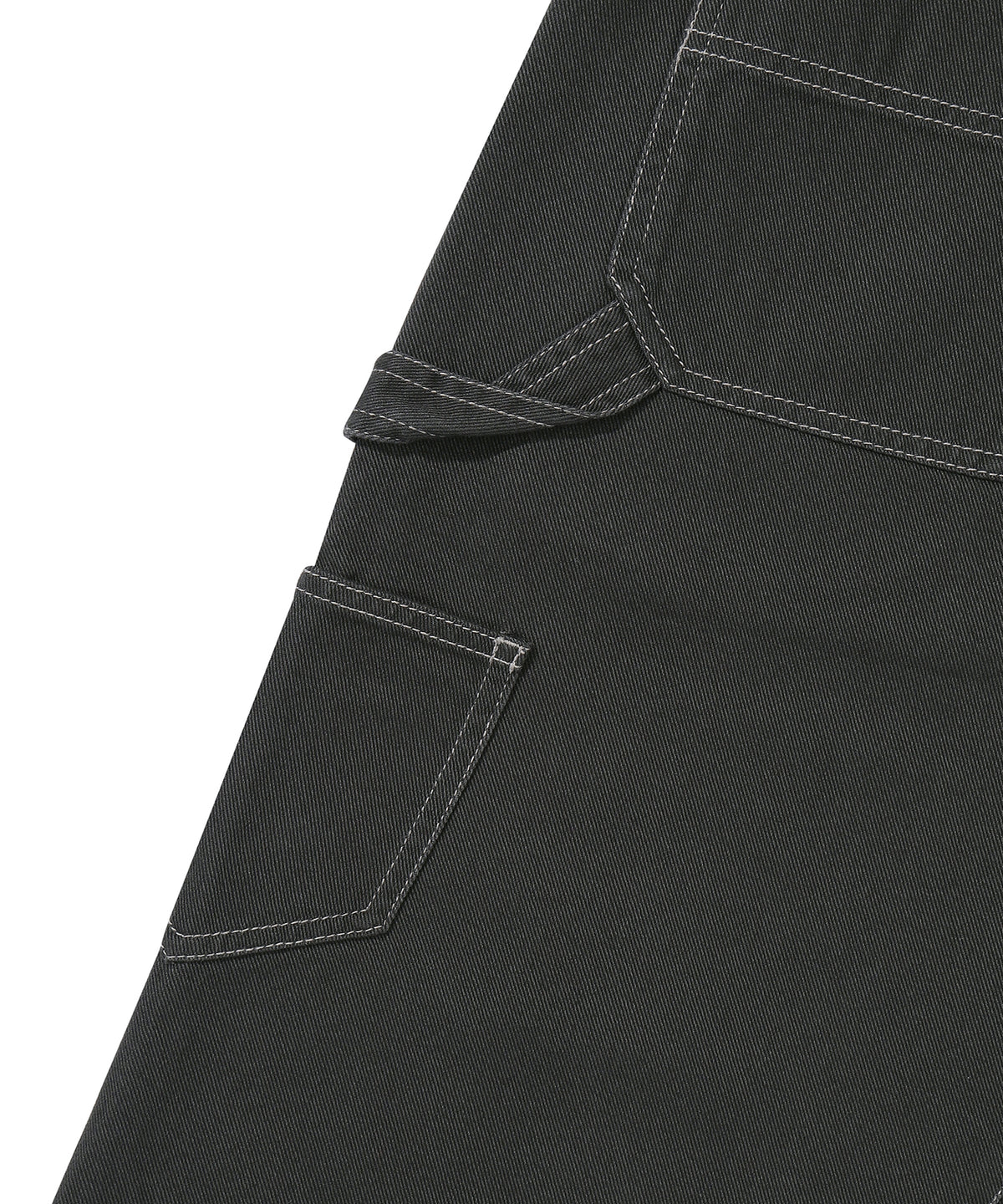 W Long Capenter Skirt - Charcoal