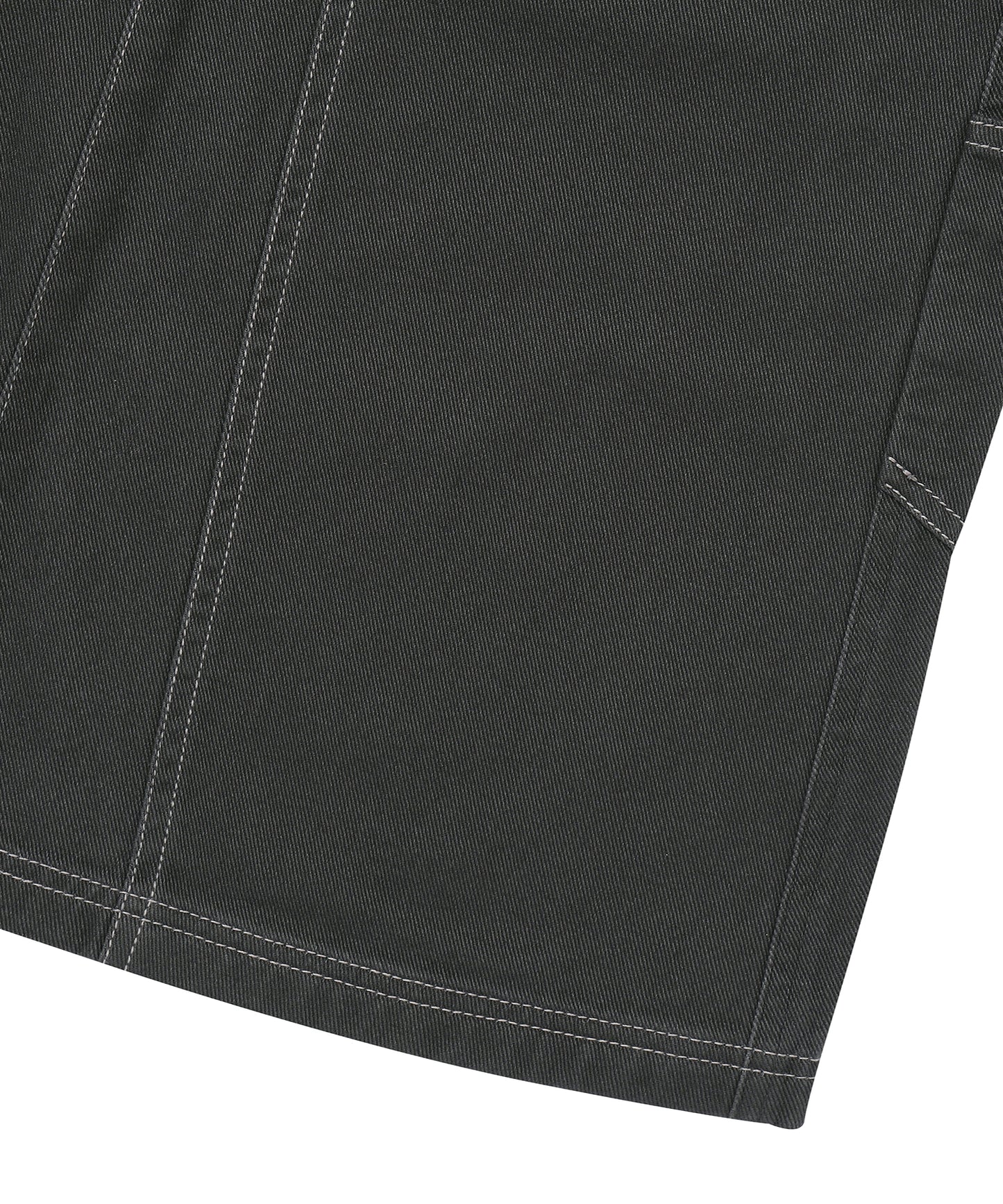 W Long Capenter Skirt - Charcoal