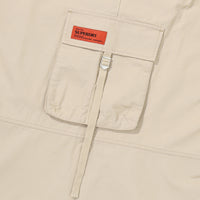W Long Cargo Skirts - Beige