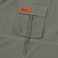W Long Cargo Skirts - Olive