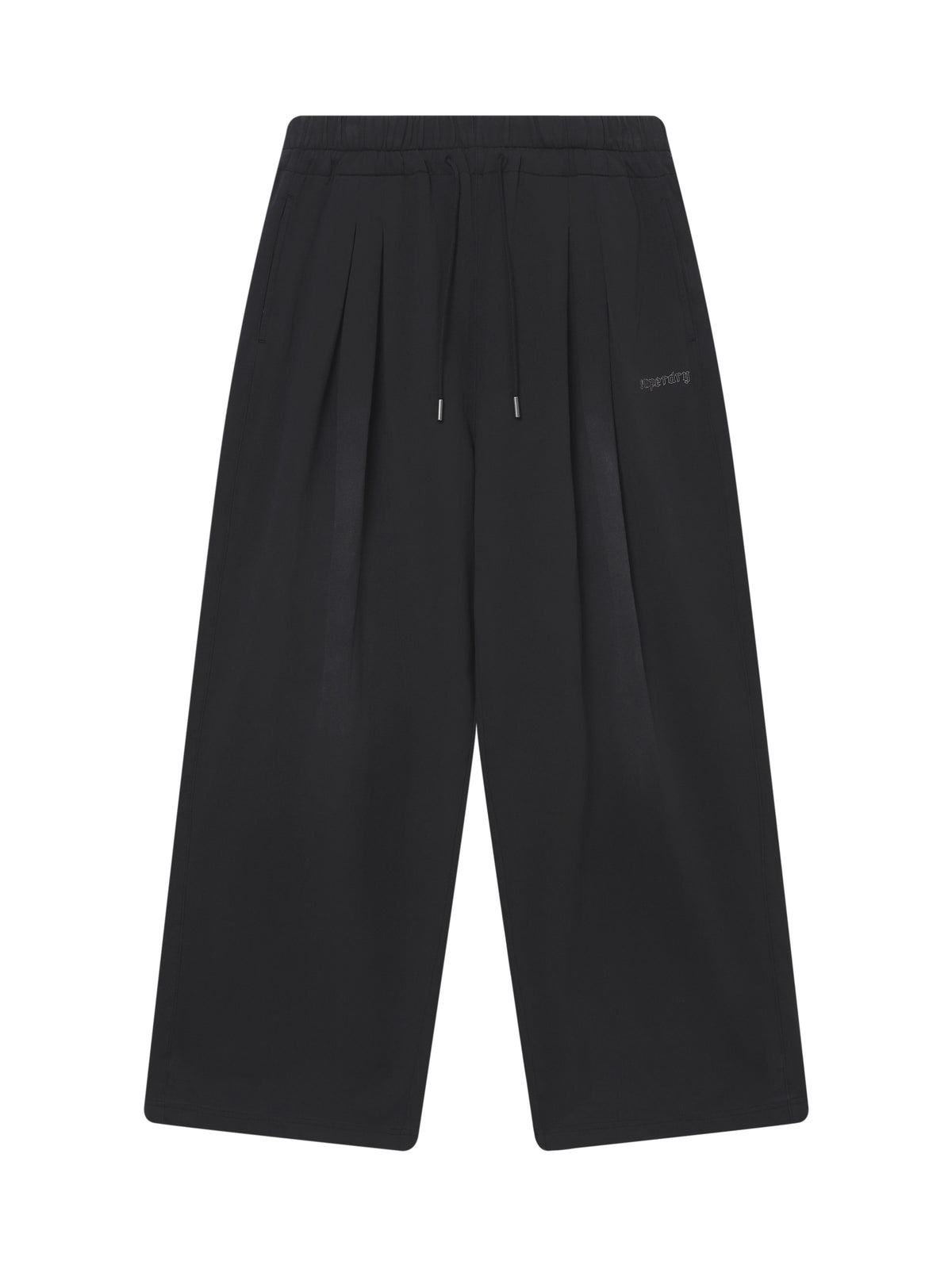 W Double Pleat Washed Sweatpan