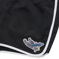 W Skating Club Sukajan Shorts - Black