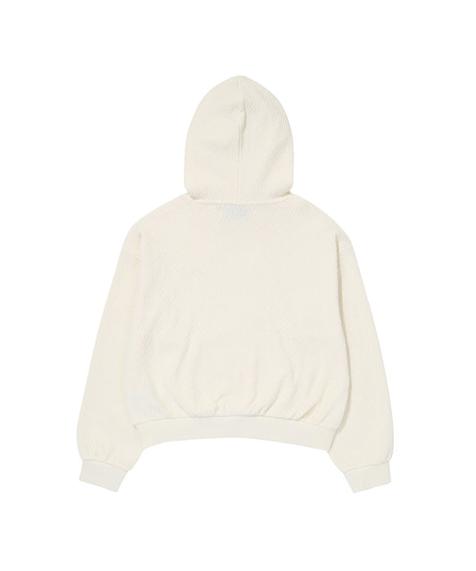 W Herringbone Jacquard Hoodie