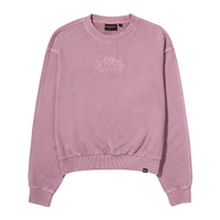 W Flower Embroidered Sweatshirt