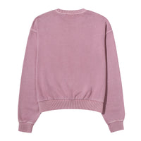 W Flower Embroidered Sweatshirt