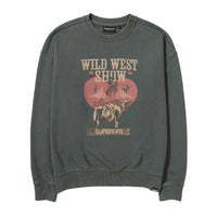 W Vintage Heart Graphic Sweatshirt