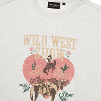 W Vintage Heart Graphic Sweatshirt