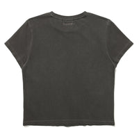 W Crop Fit Vintage Half T-Shirt
