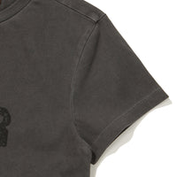 W Crop Fit Vintage Half T-Shirt