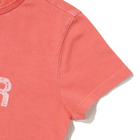W Crop Fit Vintage Half T-Shirt