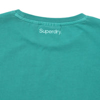 W Crop Fit Vintage Half T-Shirt