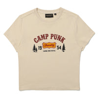 W Crop Camp Half T-Shirt