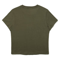 W Crop Camp Half T-Shirt
