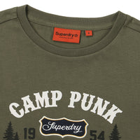 W Crop Camp Half T-Shirt