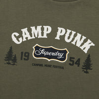 W Crop Camp Half T-Shirt