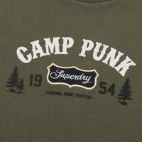 W Crop Camp Half T-Shirt