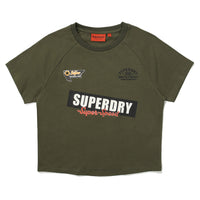 W Crop Fit Speed Half T-Shirts