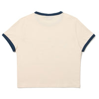 W Crop Raglan Festival Half T-Shirt