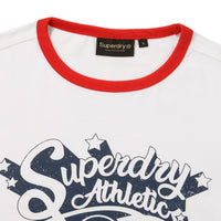 W Crop Raglan Festival Half T-Shirt