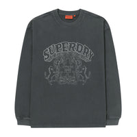Vintage Work Washed Long Sleeve - D/Grey