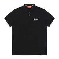 Vintage Logo Polo Shirt - Black