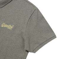 Vintage Logo Polo Shirt - L/Khaki
