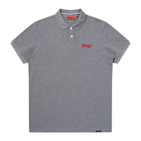 Vintage Logo Polo Shirt - Medium Grey