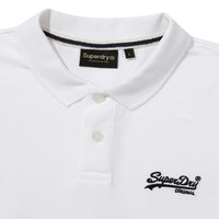 Vintage Logo Polo Shirt - White