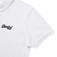 Vintage Logo Polo Shirt - White