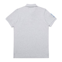 Athletics Felt Polo Shirt - L/Grey