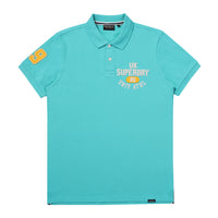 Athletics Felt Polo Shirt - Mint
