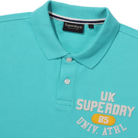 Athletics Felt Polo Shirt - Mint